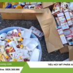 tiêu hủy mỹ phẩm