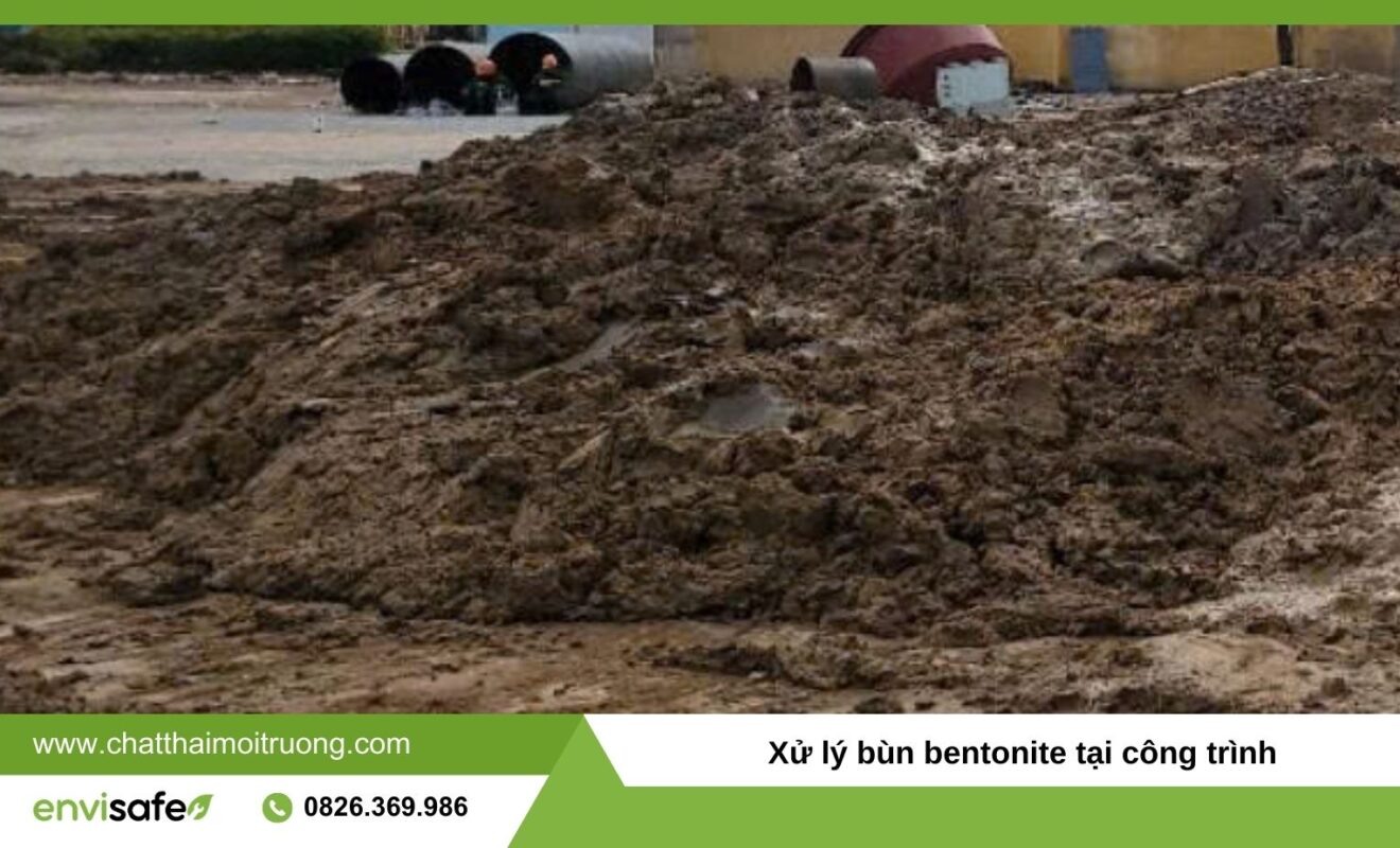 xử lý bùn bentonite