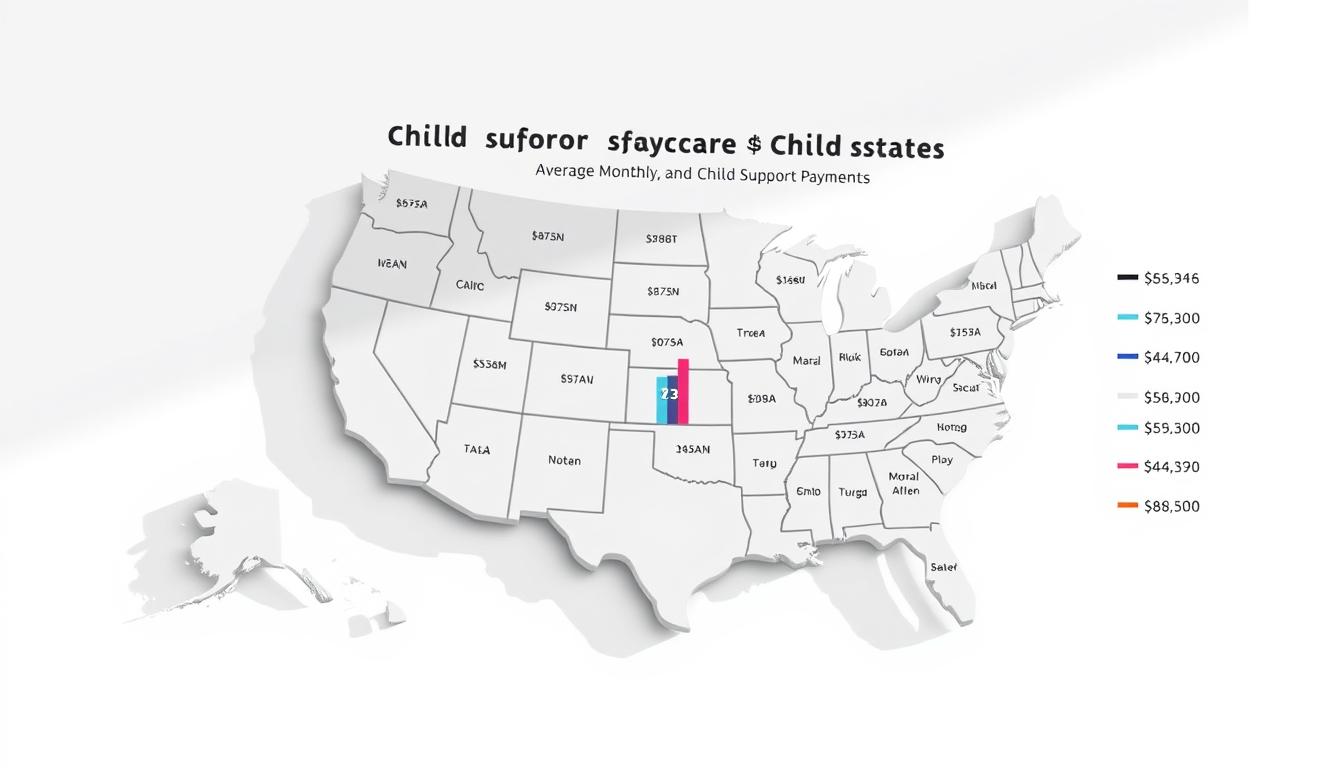child support and daycare expenses by state